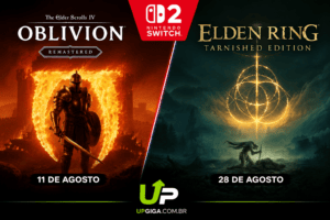 Anúncio oficial dos jogos Oblivion Remastered e Elden Ring Tarnished Edition para Nintendo Switch 2