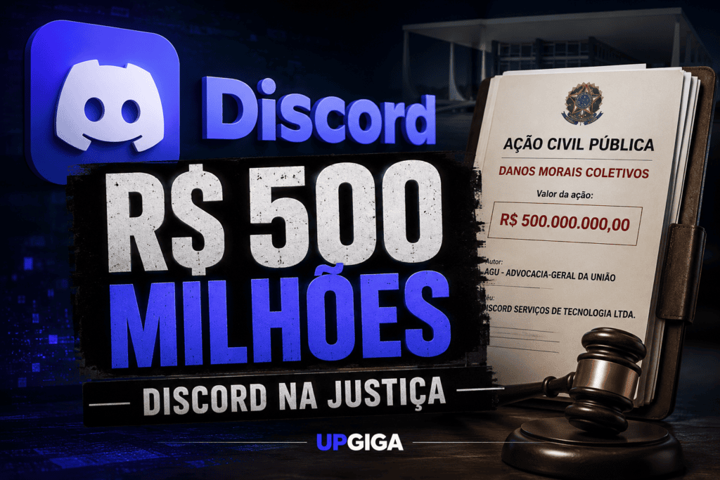 Discord é processado em R$ 500 milhões no Brasil