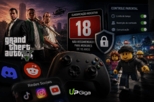 GTA e jogos online com classificação indicativa e controle parental