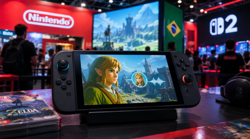 Nintendo amplia dublagem de jogos em português brasileiro